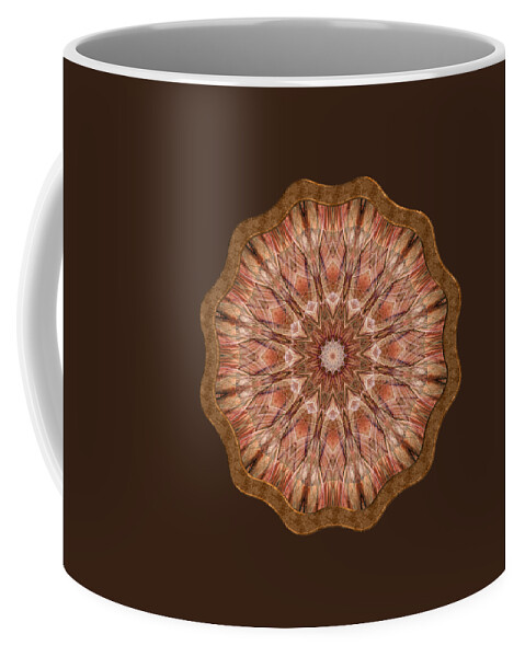 Sandstone Coffee Mug featuring the digital art Ley Lines by Lynde Young