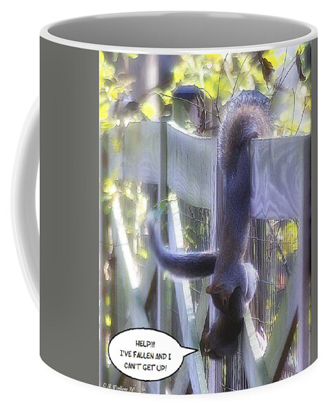 2d Coffee Mug featuring the photograph Life Alert by Brian Wallace