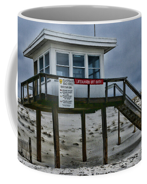 Paul Ward Coffee Mug featuring the photograph Lifeguard Station 1 by Paul Ward