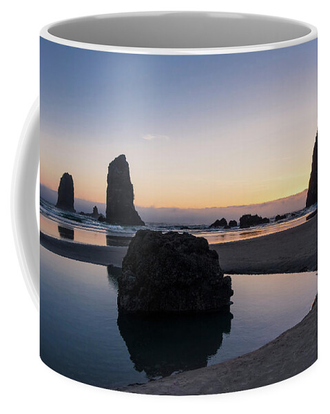 Beaches Coffee Mug featuring the photograph Light and Tide by Steven Clark