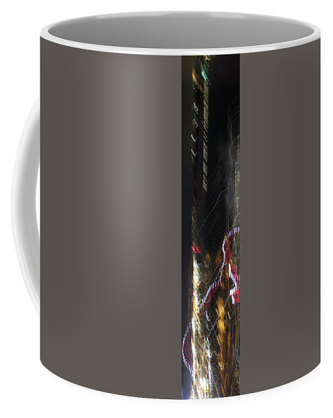 Corday Coffee Mug featuring the photograph Light Paintings - No 3 - Creative Fuel by Kathy Corday