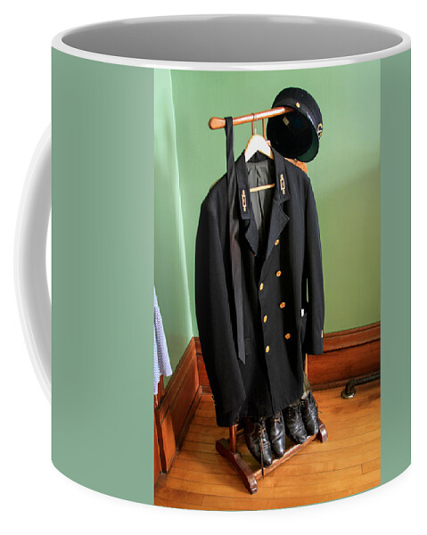 Bonnie Follett Coffee Mug featuring the photograph Lighthouse Keeper Uniform by Bonnie Follett