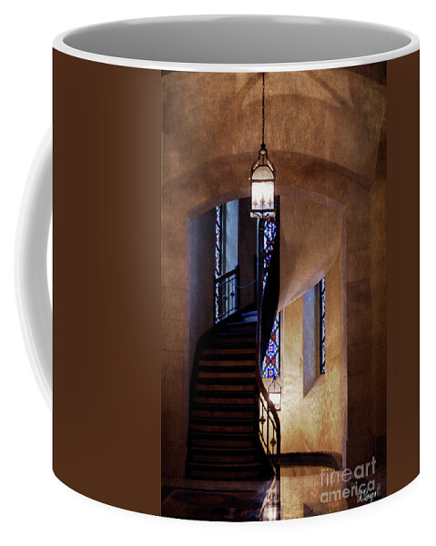 Church Coffee Mug featuring the photograph Lighting the Way by Rebecca Langen