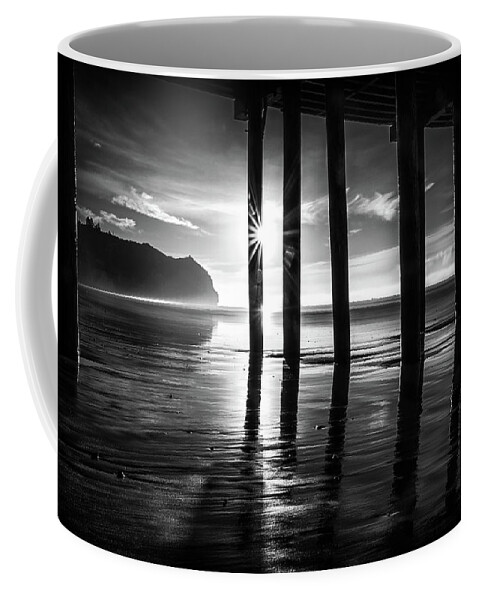 Avila Beach California Coffee Mug featuring the photograph Lighting Up the Dark by Marnie Patchett