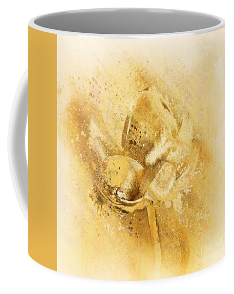 Lily Coffee Mug featuring the digital art Lily my Lovely - s114sqc75v2 by Variance Collections