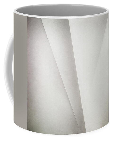 Abstract Coffee Mug featuring the photograph Lines on Paper by Scott Norris