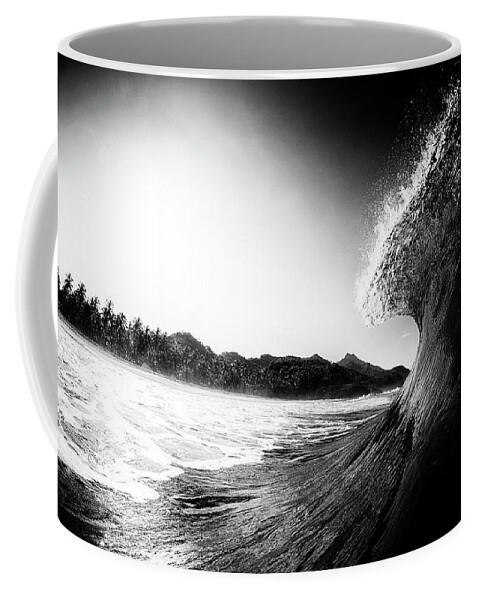 Surfing Coffee Mug featuring the photograph lip by Nik West