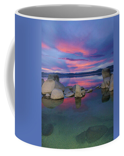 Lake Tahoe Coffee Mug featuring the photograph Liquid Dreams Portrait by Sean Sarsfield