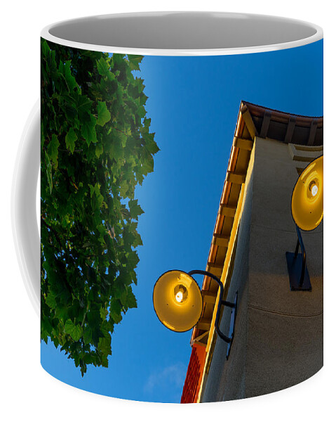 Lamps Coffee Mug featuring the photograph Lit Up by Derek Dean