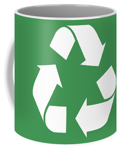 Living Green, White Reduce, Reuse, Recycle, Repurpose Coffee Mug by Tina  Lavoie - Pixels