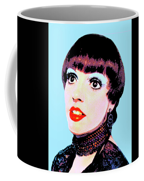 Liza Coffee Mug featuring the photograph Liza Minelli by Dominic Piperata