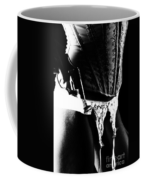 Artistic Coffee Mug featuring the photograph Loaded 38 by Robert WK Clark