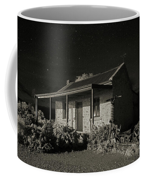 Night Coffee Mug featuring the photograph Lonely Nights by Russell Brown