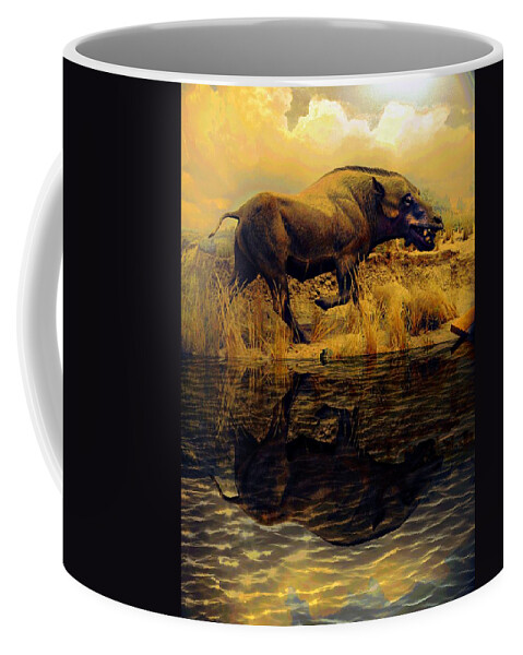 Prehistoric Coffee Mug featuring the photograph Long, Long Ago by Phyllis Meinke