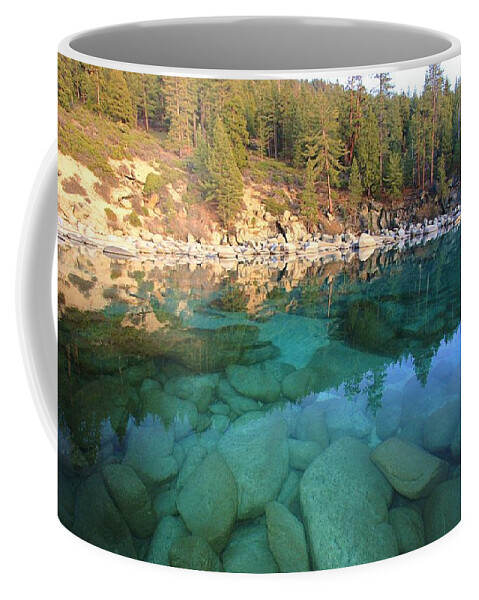 Lake Tahoe Coffee Mug featuring the photograph Look Into My Eyes by Sean Sarsfield