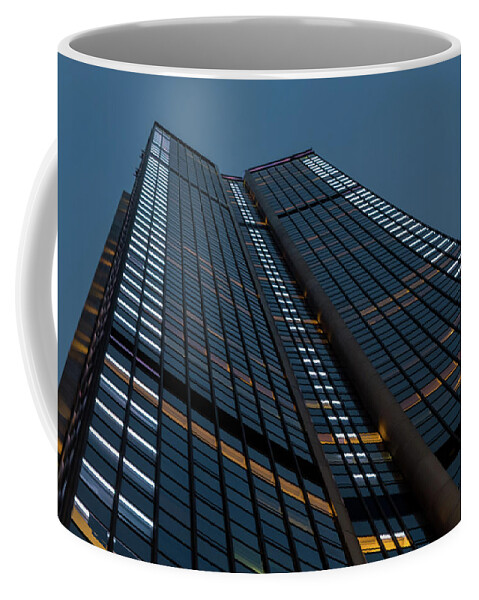 Paris Coffee Mug featuring the photograph Look up by Alex Aves