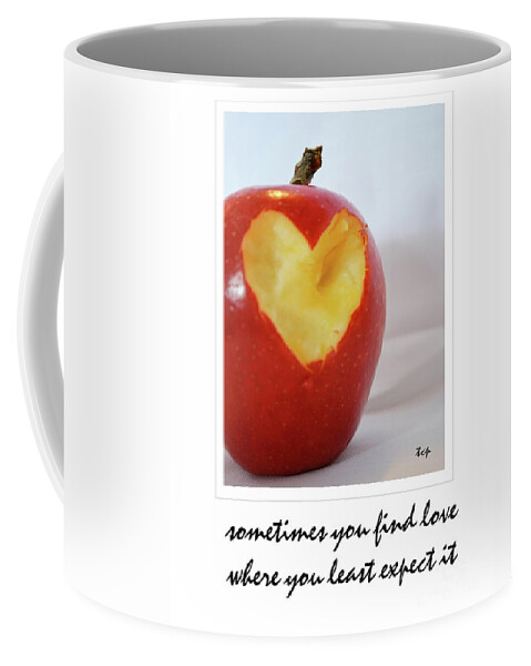 Apple Coffee Mug featuring the photograph Looking For Love by Traci Cottingham