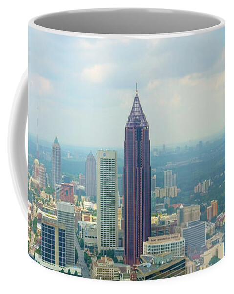 Atlanta Coffee Mug featuring the photograph Looking Out Over Atlanta by Mike McGlothlen