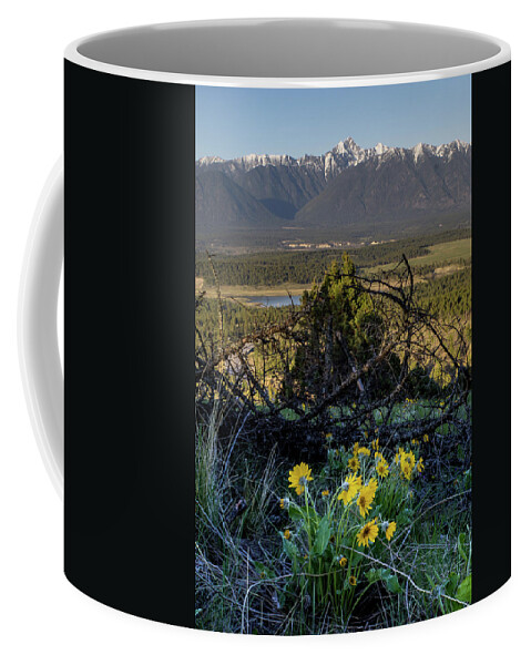 Landscape Coffee Mug featuring the photograph Lookout by Thomas Nay