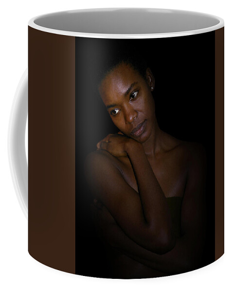 Woman Coffee Mug featuring the photograph Lost In Thought by David Kleinsasser