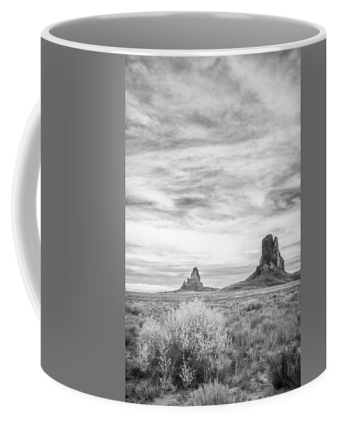 Agathla Coffee Mug featuring the photograph Lost Souls in the Desert by Jon Glaser