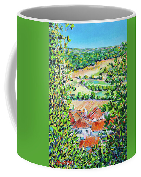 For Sale Coffee Mug featuring the painting Lot Valley View by Seeables Visual Arts
