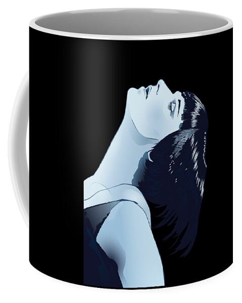 Louise Brooks Official Coffee Mug featuring the digital art Louise Brooks in Berlin by Louise Brooks