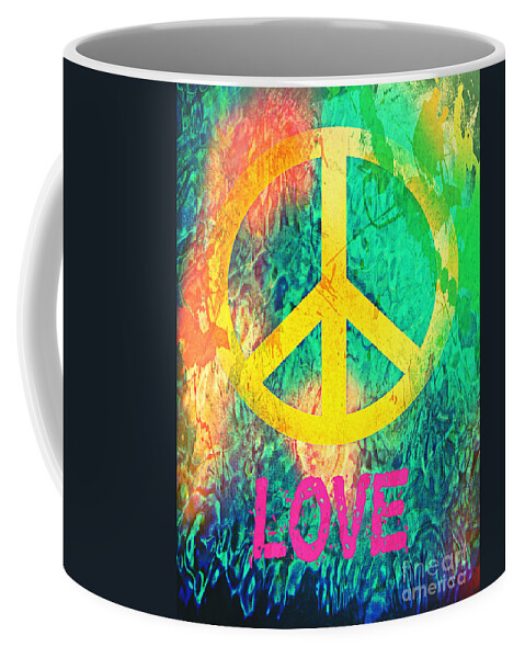 Love Coffee Mug featuring the digital art Love by Binka Kirova