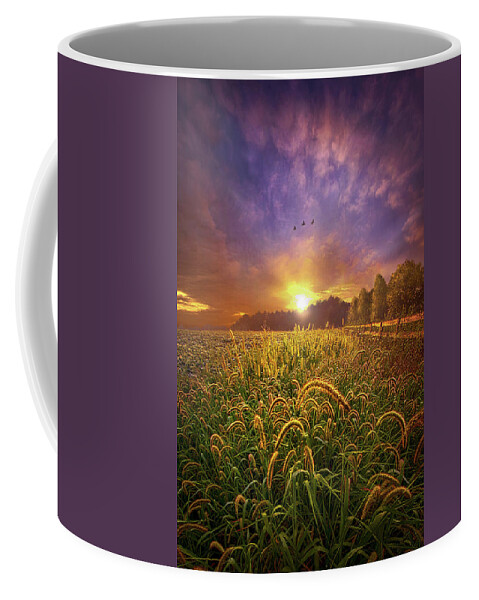 Country Coffee Mug featuring the photograph Love Is Knowing We Shall Be Free by Phil Koch