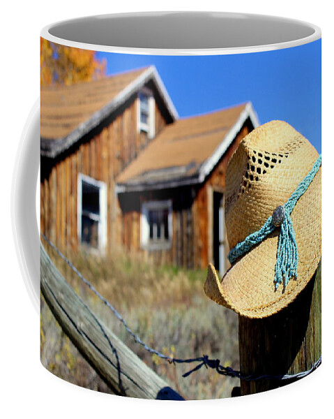 Cowgirl Coffee Mug featuring the photograph Love Like A Cowgirl by Fiona Kennard