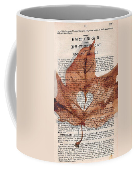 Coffee Mug featuring the painting God's Love Note by Maria Hunt