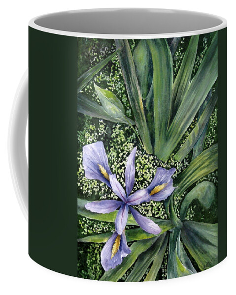 Swamp Coffee Mug featuring the painting Low Country Swamp Beauty by Mary McCullah