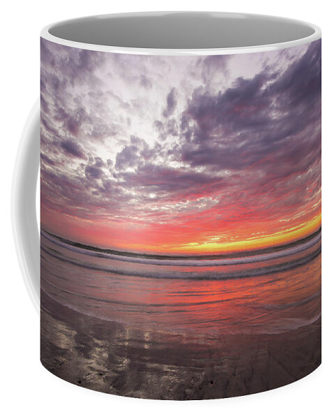Delmar Coffee Mug featuring the photograph Low Tide Del-Mar Beach img 3 by Bruce Pritchett