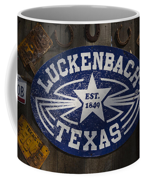 Luckenbach Coffee Mug featuring the photograph Luckenbach Texas by Stephen Stookey