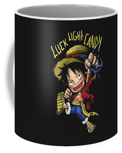 Luffy Kid - One Piece Coffee Mug by Aditya Sena - Pixels