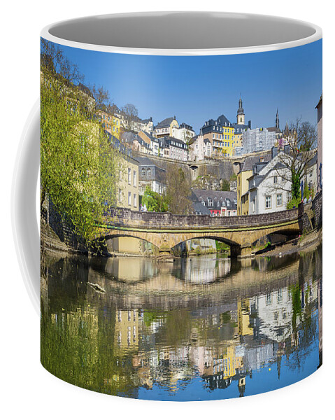 Abbey Coffee Mug featuring the photograph Luxembourg City by JR Photography