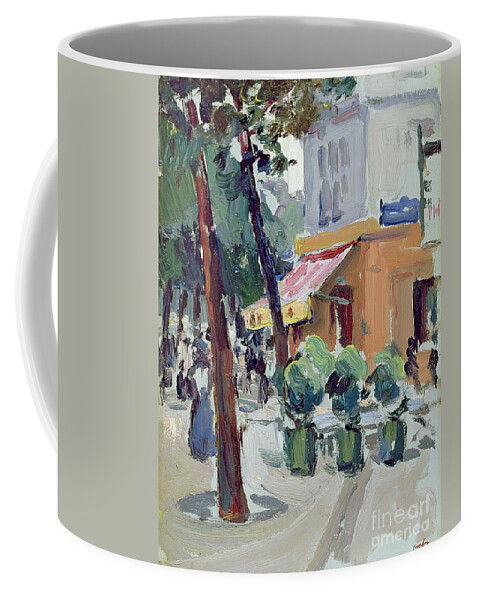 Luxembourg Coffee Mug featuring the painting Luxembourg Gardens by Samuel John Peploe