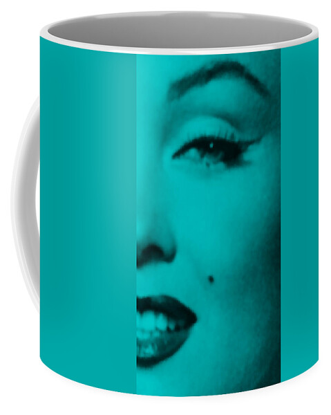 Marilyn Monroe Coffee Mug featuring the photograph M M N Y A Q U A by Rob Hans