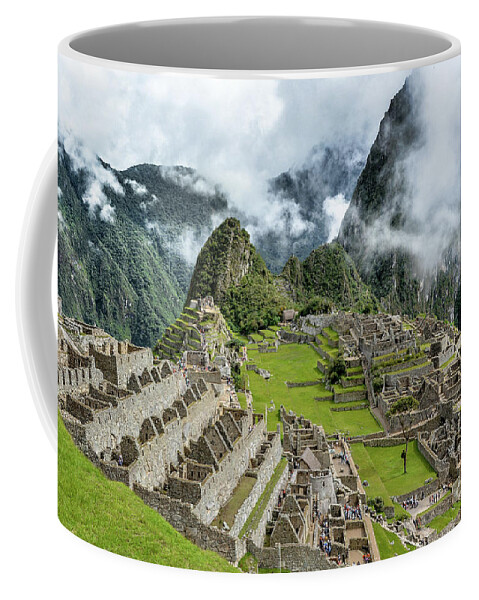 Machu Picchu Coffee Mug featuring the photograph Machu Picchu by David Meznarich