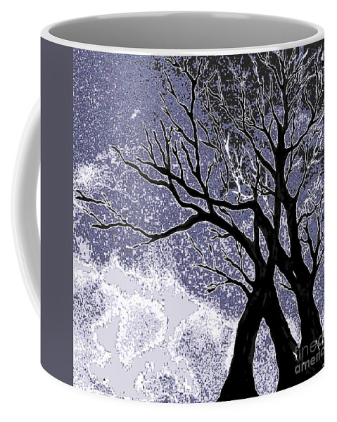 Winter Coffee Mug featuring the painting Praise Him 8 by Hazel Holland