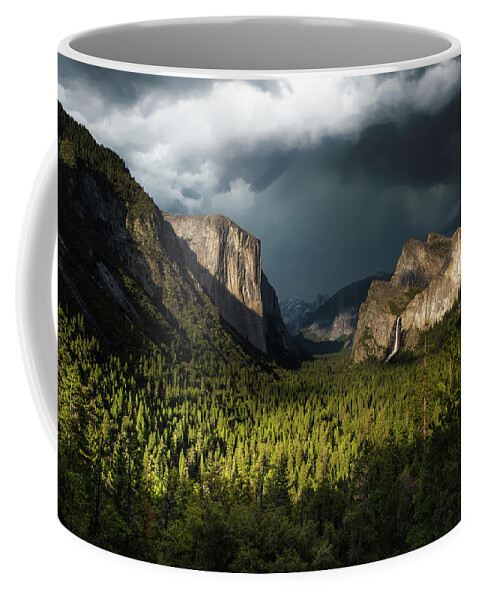 Yosemite Coffee Mug featuring the photograph Majestic Yosemite National Park by Larry Marshall