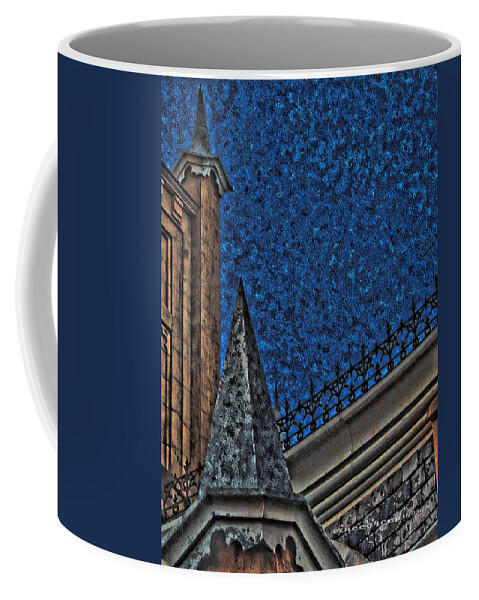 Church Coffee Mug featuring the digital art Making a Point by Vincent Green