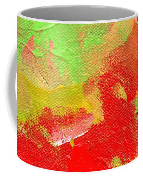 Acrylic Coffee Mug featuring the painting Malibar 2 by Marcy Brennan
