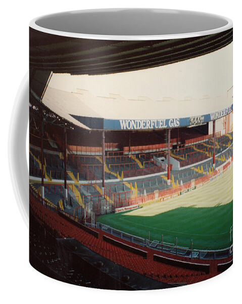  Coffee Mug featuring the photograph Manchester United - Old Trafford - Stretford End 2 - 1991 by Legendary Football Grounds