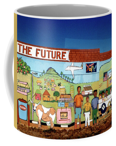 South Africa Coffee Mug featuring the photograph Mandela's Promise by Kerry Obrist