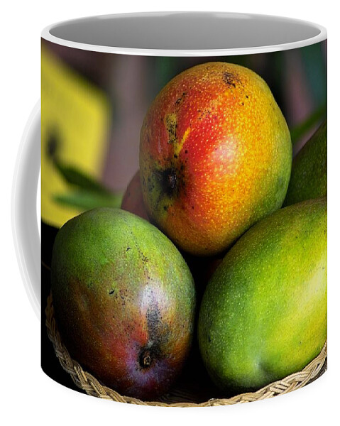 Mangos Coffee Mug featuring the photograph Mangos by Gary Dean Mercer Clark