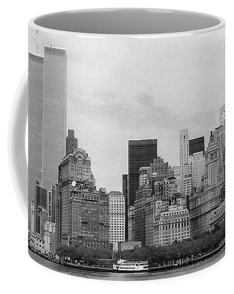 Manhattan Coffee Mug featuring the photograph Manhattan Skyline 1997 by Charles Robinson