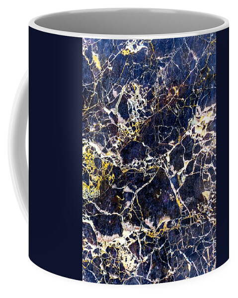 Stone Coffee Mug featuring the photograph Marble Stone Texture Wall Tile by John Williams