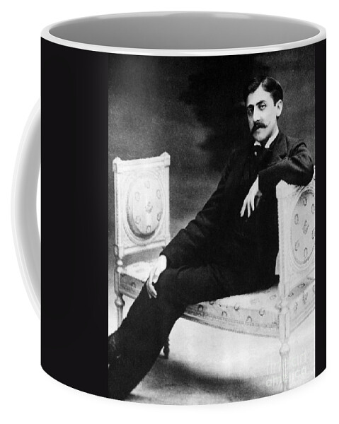 History Coffee Mug featuring the photograph Marcel Proust, French Author by Omikron