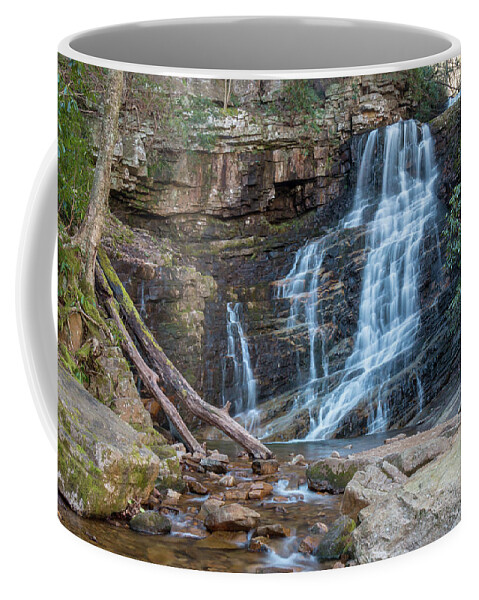 Margarette Falls Coffee Mug featuring the photograph Margarette Falls by Chris Berrier